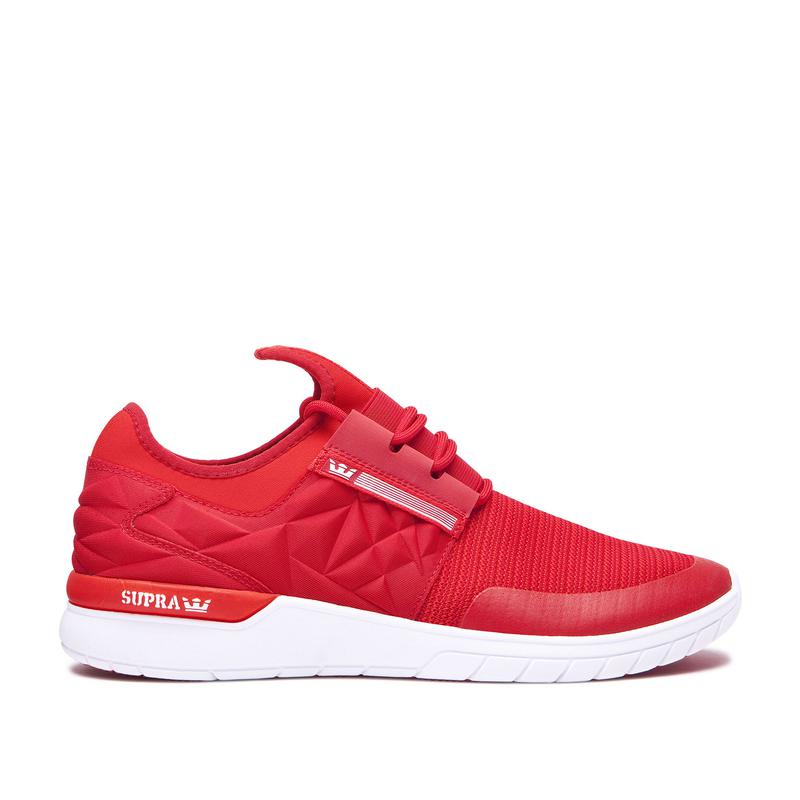 Supra FLOW RUN EVO Laufschuhe Damen Rot Online Bestellen TKBNO7294